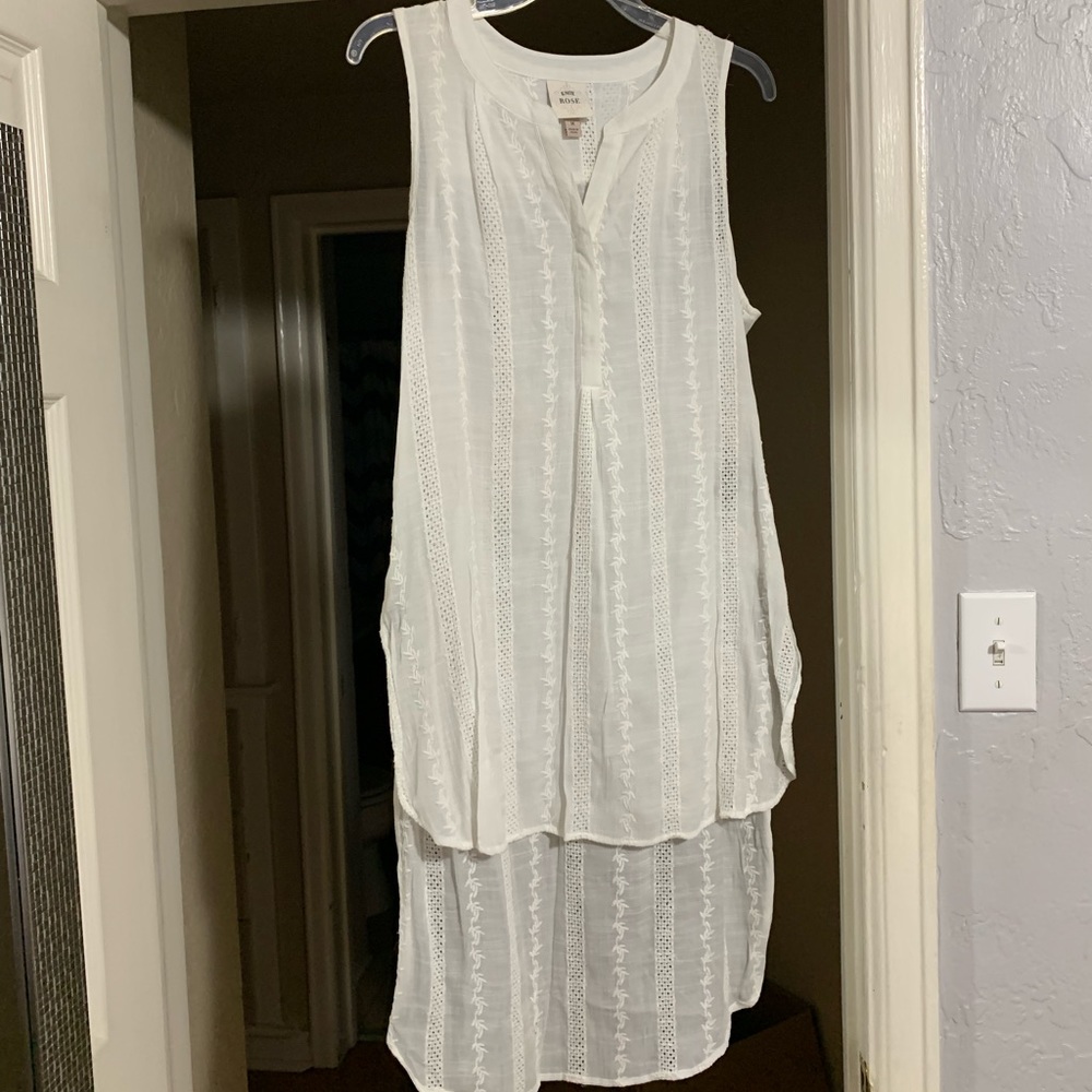 Knox Rose tank, cover-up